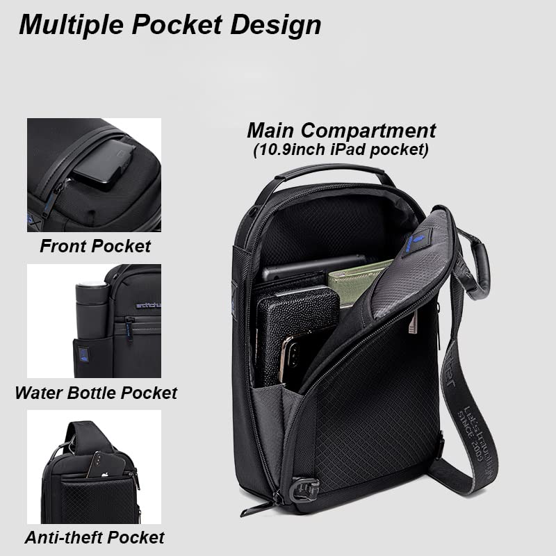 Mens messenger bag online with water bottle pocket