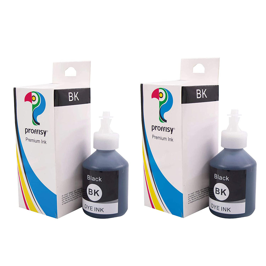 Proffisy Ink Refill for Brother T Series(2pcs Black, for Brother DCP-T700W)