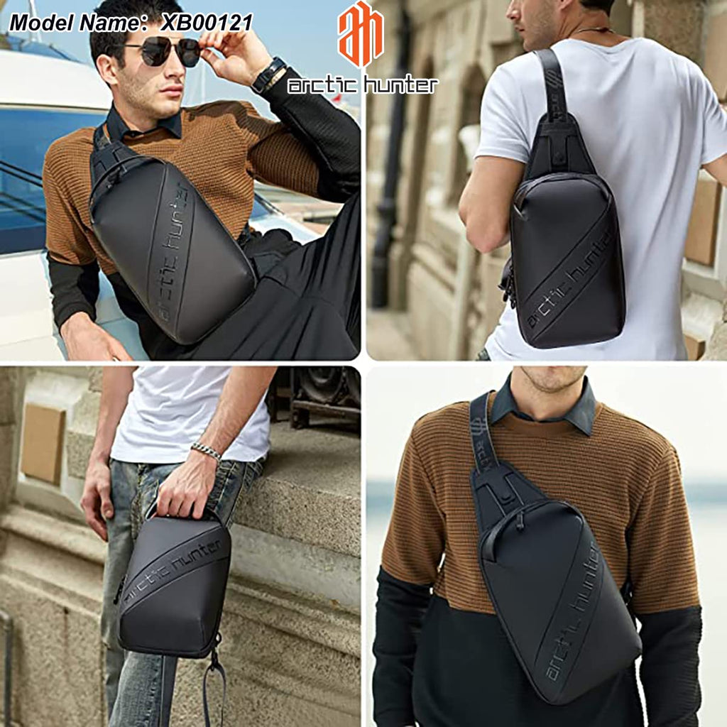 Men Sling Bag Cross Body Handbag Chest Bag Shoulder Pack Small Travel Phone  Bag