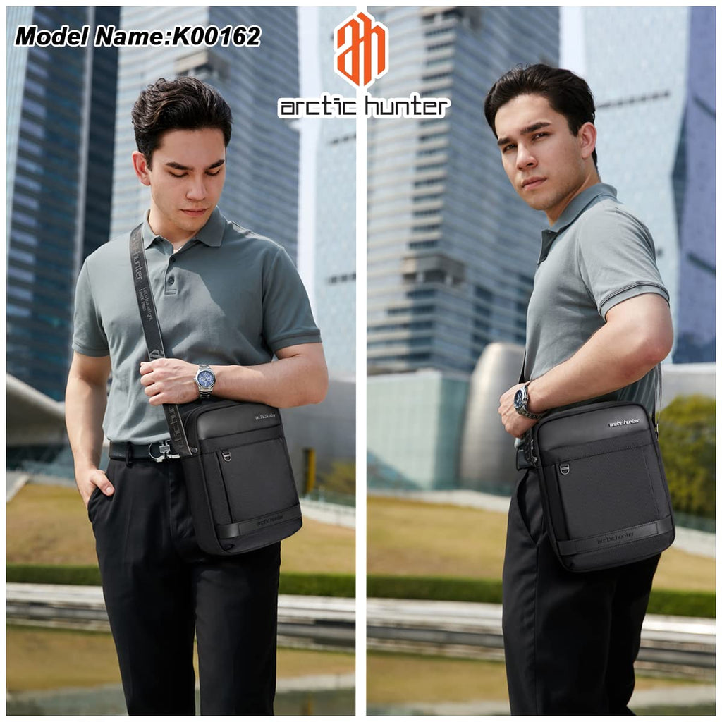 Popular Design PU Leather Fashion Man Messenger Bag Mens Designer