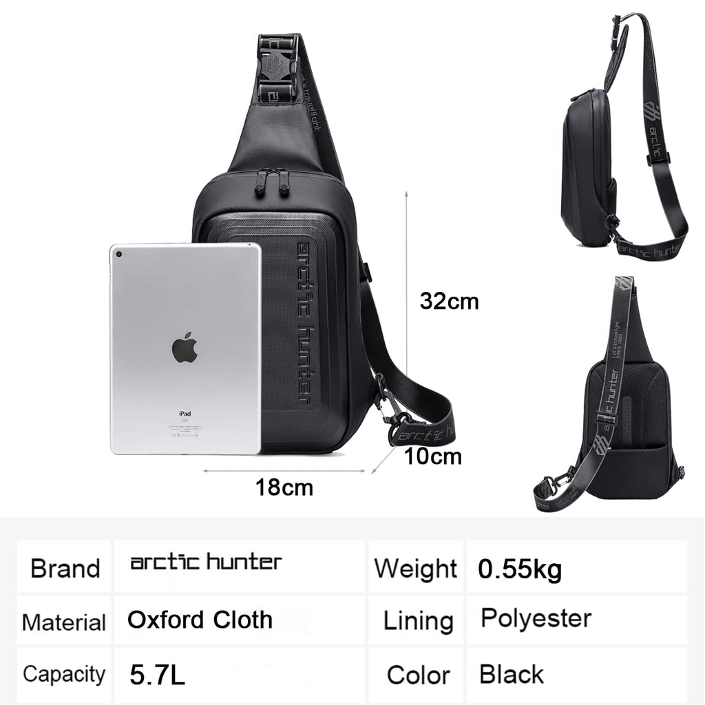 Arctic Hunter Sling Bag for Men Messenger Bag Mens Side Bag Shoulder B –  Hoteonlife