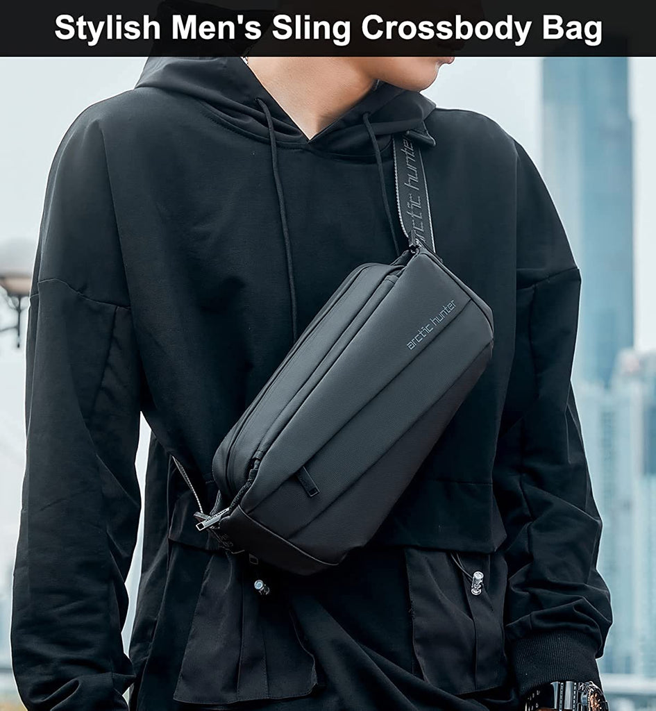 Arctic Hunter K00059 Anti-Theft Water Resistant Crossbody Bag Sling Bag  Chest Bag | Lazada PH