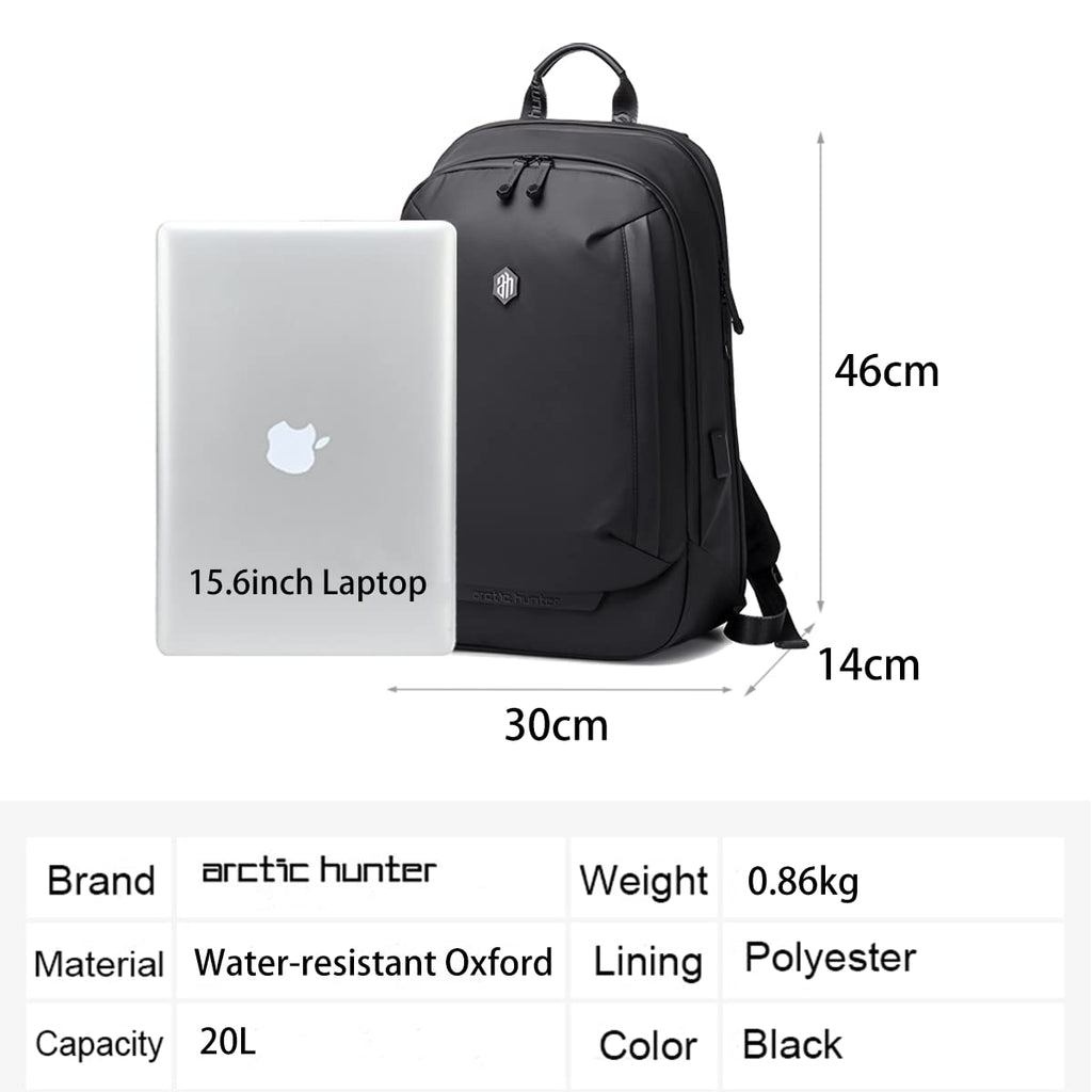 Hangoverr Anti Theft Laptop Bags with USB Port  Grey  Mufubu