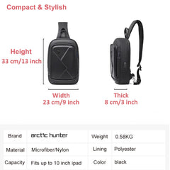 Buy Handcuffs Sling Bag Cross Body Outdoor Cycling Chest Shoulder Fashion  Bags with External Zipper Pocket for Men and Women (Tan) Online at Best  Prices in India - JioMart.